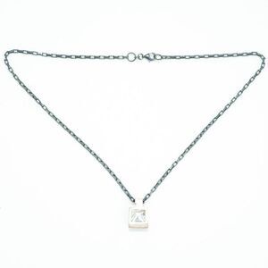 DEMARIA Gray Silver Women's Necklace